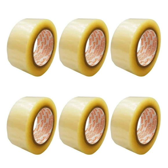 Cinta de empaque Navitek 48mm x 150m Natural 6 piezas 040