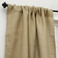 thumbnail image 3 of SARO 0811.N4284 Burlap Jute Country Chic Curtain Panel - Natural, 3 of 5