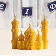 thumbnail image 6 of Jiibva 3Pcs Ramadan Party Decoration 3D Honeycomb Ornaments Eid Mubarak Centerpieces Islamic Table Decoration for Home Office Party Supplies, 6 of 7