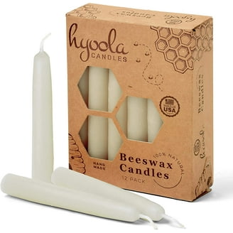 Candela Havdalah Ner Mitzvah #19 In Cera D'api Pura, Intrecciata A Mano, Certificata Kosher - 2