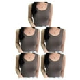 thumbnail image 3 of Minnieouse Camiseta sin mangas corta, camisola ancha sin costuras, chaleco corto Sexy de verano, ropa deportiva informal sin mangas para mujer, Type2 NO2, 3 of 6