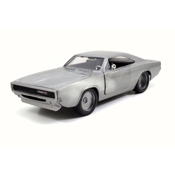 Dom's Dodge Charger R/T, Bare Metal - Jada 97350 - 1/32 Scale Diecast Model Toy Car