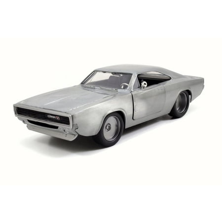 Dom s Dodge Charger R/T Bare Metal – Jada 97350 – 1/32 Scale Diecast Model Toy Car