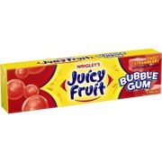 Juicy Fruit, Sweet Strawberry Chewing Gum, Single Pk