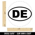 thumbnail image 2 of Germany Deutschland DE Euro Oval Rubber Stamp for Scrapbooking Crafting Stamping - Medium 1 Inch, 2 of 7