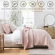 thumbnail image 2 of Colcha HORIMOTE HOME King Size de microfibra rosa claro, 2 of 7