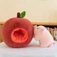 thumbnail image 5 of QTOCIO Toddler Toys, Cute Fruit Pig Soft Toy With Removable Stuffed Piglet Cozy And Comfortable Design For Kids And Adults Ideal For Gifts And Decoration, 5 of 6