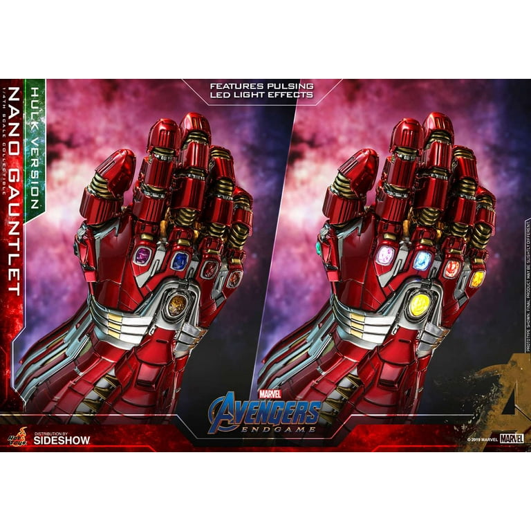 Marvel Avengers Endgame Hulk Version Nano Gauntlet Quarter