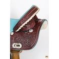 thumbnail image 6 of HILASON Western Trail Barrel Racing American Leather Treeless Saddle | Horse for Horses, 6 of 7