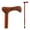 Red Oak, variant on Brazos Handcrafted Wood Walking Cane, Twisted Oak, Traditional Style Handle, for Men & Women, Brown, 37"