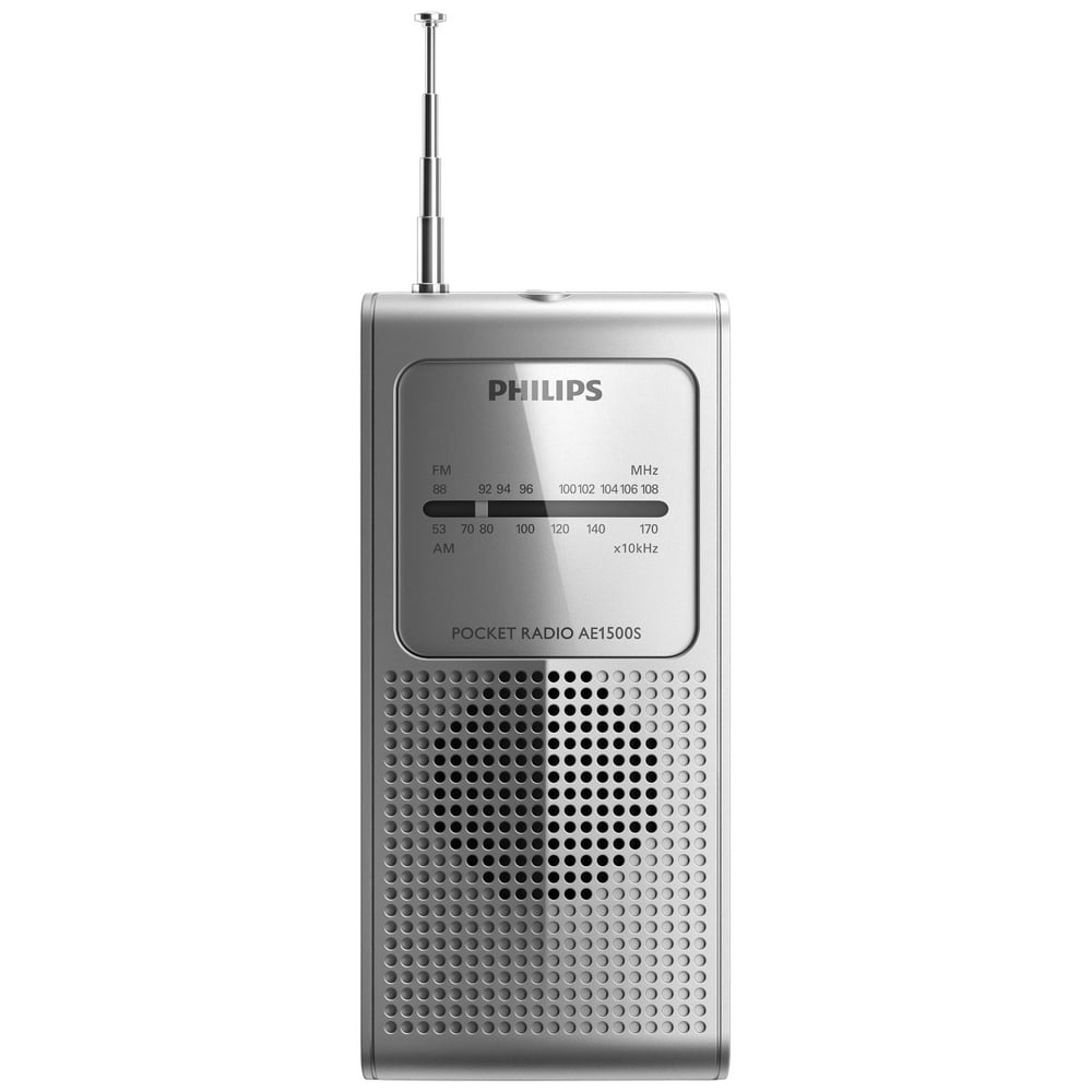Philips AE1500S Pocket Size Portable Radio Silver