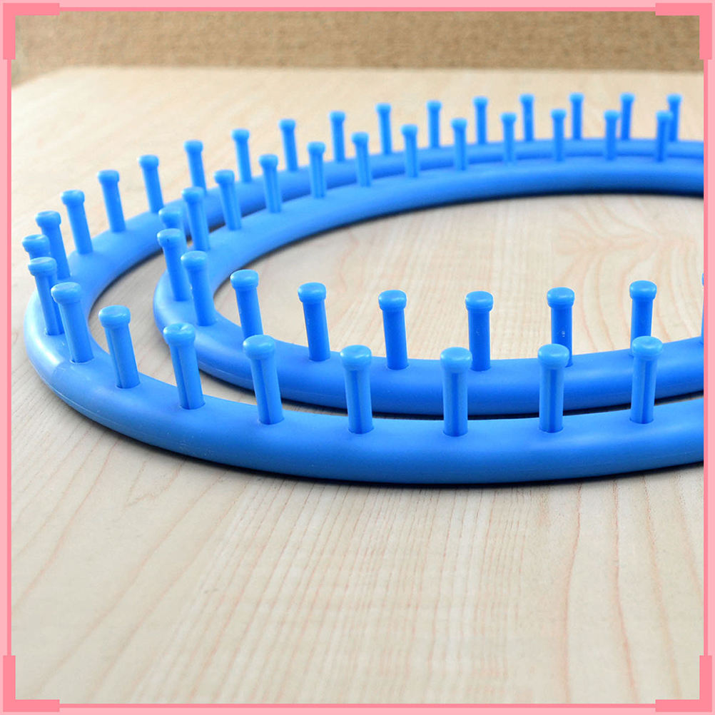 COMPUKAS Knitting and Crochet Tools for Beginners Blue 1 Set