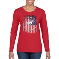 thumbnail image 2 of Wild Bobby US Flag Ford Bronco Women Graphic Long Sleeve Tee, 2 of 6