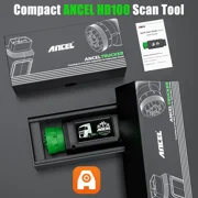 ANCEL Heavy Duty Truck Scanner Bluetooth, All System Diesel Truck Diagnostic Tool with D-P-F Regen for Cummins&Caterpillar, Diesel Truck Scan Tool HDOBD Truck Car Code Reader, Lifetime Free Update