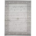 thumbnail image 2 of Unique Loom Collection la Jolla Tapis Traditionnel, 9 x 12 Pieds, Gris Clair/gris Foncé, 2 of 2