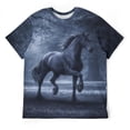 thumbnail image 5 of LAOLIUSN Mens Animal Graphic T-Shirt Funny Horse Short Sleeve Tee Tops S-4XL, 5 of 7