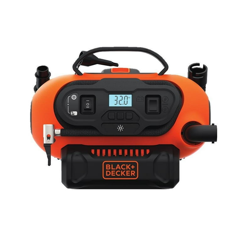 BLACK+DECKER BDINF20C 20V MAX* Lithium Cordless Multi-Purpose Inflator (Tool Only) BLACK+DECKER BDINF20C 20V MAX* Lithium Cordless Multi-Purpose Inflator (Tool Only)