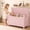 Pink, variant on SESSLIFE Kids Wooden Toy Box with Safety Hinged Lid, Gray Toy Storage Organizer Toy Bench for Ages 2 and Up, Toy Chest for Playroom Bedroom Nursery