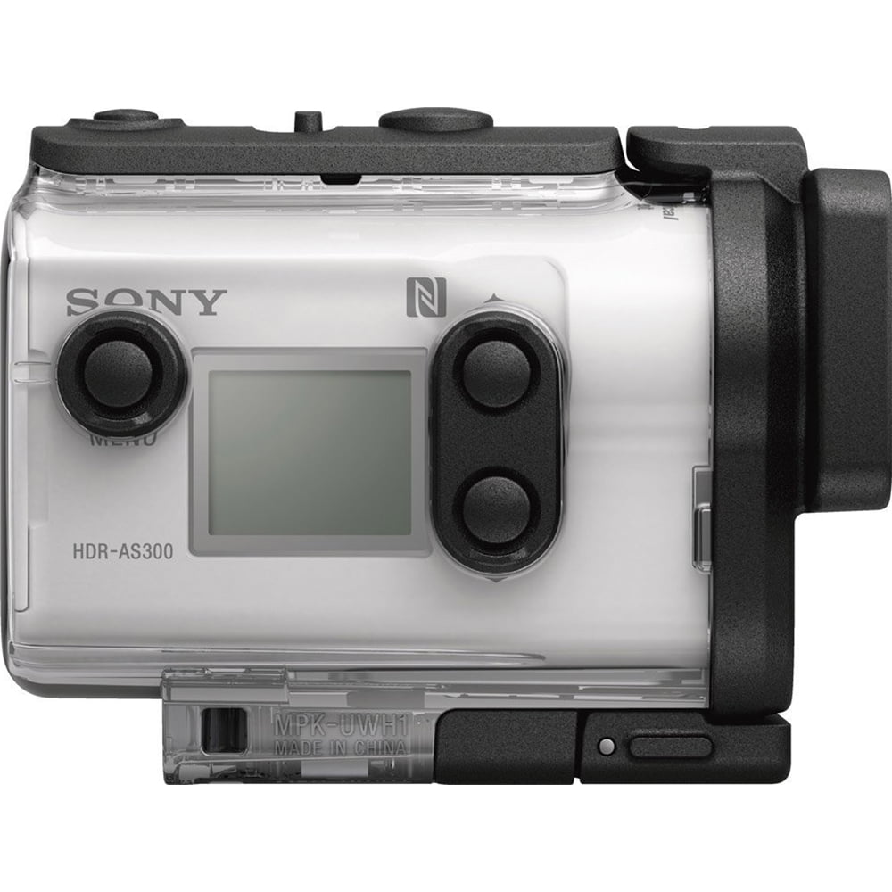 Sony HDR-AS300 HD GPS Action Camera, Selphie Stick, 64GB Card, and