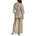 thumbnail image 2 of BGL womens  2pc Blouse & Pant Set, 8, Beige, 2 of 3