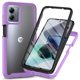 thumbnail image 1 of Para Motorola Moto G54 5G Funda Para Teléfono Con Protector De Pantalla PET Cubierta De Protección Completa - Rojo, 1 of 5