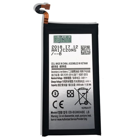 New Replacement Battery for EB-BG960ABA EB-BG960ABE Samsung Galaxy S9 G960U G960F 3000mAh