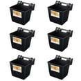 thumbnail image 1 of Little Giant HF15BLACK 15 qt. Mountable Plastic Hook Feeder, Black (6 Pack), 1 of 3