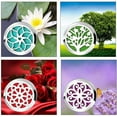thumbnail image 3 of 7pcs 30mm Aromatherapy Essential Oil Car Diffuser Vent Clips, 36pcs Refill Pads+ 60pcs Refill Pads, 3 of 8
