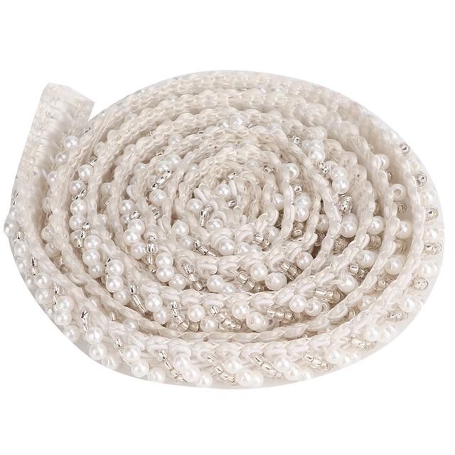 1 Yard Pearl Ribbon Hand Made Sewing Accessories Sewing Decoration Accessories User-Friendly Design