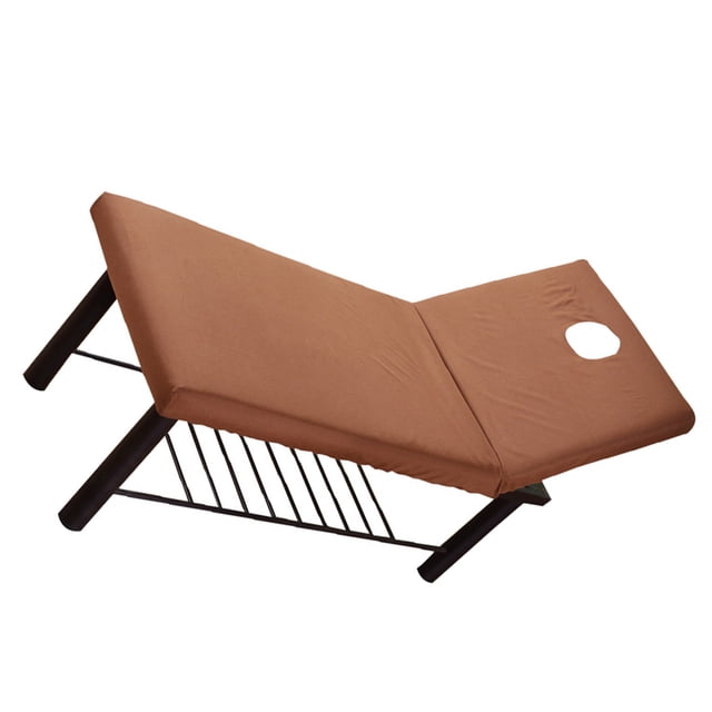 Vogacara Sábana de masaje con orificio, funda de cama de masaje suave y agradable para la piel con orificios, fundas de cama de masaje Protección de la piel