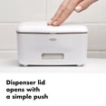 thumbnail image 2 of Dispensador de toallitas OXO Good Grips PerfectPull de 6 pulgadas de largo x 5 pulgadas de ancho x 3,2 pulgadas de alto, 2 of 7