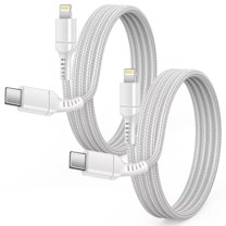 AILKIN Compatible with iPhone Charger Fast Charging 6ft Cords 2pcs Compatible with iPhone 14/13/12/11/10,White