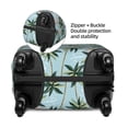 thumbnail image 4 of Haiem Flamingos And Palms Luggage Cover Printed Suitcase Covers for Luggage Elastic Washable Suitcase Protector Fits 18-32 Inch Luggage-Small, 4 of 9