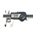 thumbnail image 2 of Graflsoa Stainless Steel Digital Caliper with IP54 Waterproof, LCD Display, and Dual Units (mm/inch) for Precise Measurements of Inner/Outer Diameters, Depth, and Steps, Includes 2 CR2032 Batteries,, 2 of 7