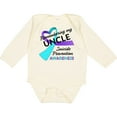 thumbnail image 3 of Inktastic Remembering My Uncle Suicide Prevention Awareness Boys or Girls Long Sleeve Baby Bodysuit, 3 of 5