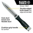 thumbnail image 2 of Klein Tools DK06 Stainless Steel Serrated Duct Knife, 2 of 8