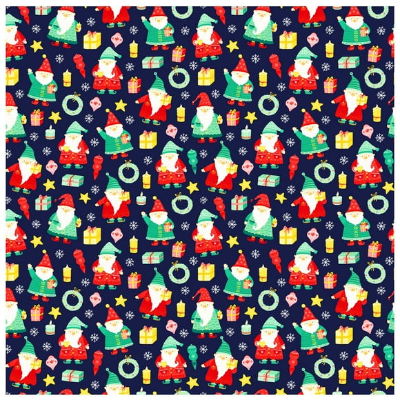 witspace Christmas Iron-on Heat Transfer Vinyl Santa Reindeer Snowflake Printed Vinyl for T-Shirt Hat Clothes Decor Supply Christmas Decoration DIY Crafts