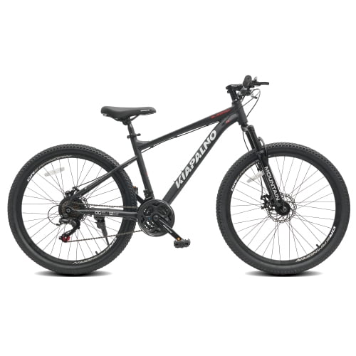 RAISTYW 26 inch All-Terrain Mountain Bike for Adult, 21 Speed MTB Bicycle for Men with Disc Brakes, Carbon Steel Frame, Black