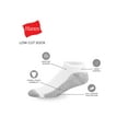thumbnail image 6 of Hanes Men's Double Tough Durability Low Cut Cushion Socks, 12-Pack, 6 of 8