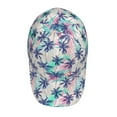 thumbnail image 4 of Balery Baseball Cap Adjustable Size for Running Workouts and Outdoor Activities All Seasons Dad Hat(Palm Leaves), 4 of 9