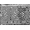 thumbnail image 1 of Ahgly Company Indoor Rectangle Southwestern Gray Country Area Rugs, 8' x 12', 1 of 1