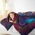 thumbnail image 4 of Castle Fairy 3-Piece Queen Size Comforter Set - Magical Dragon Kids Fantasy Print, 4 of 8