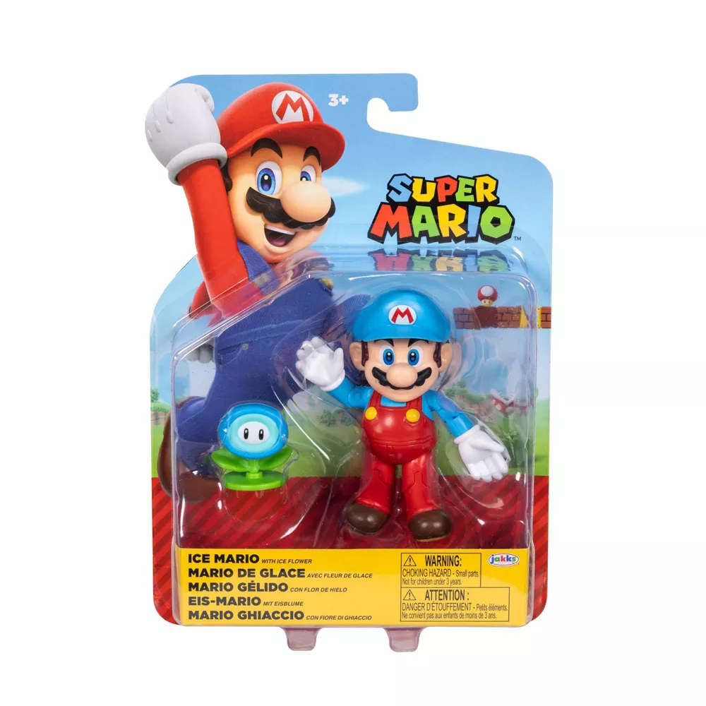 Nintendo Ice Mario w/ Ice Flower