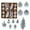 A52 christmas decorations clearance under 5$, variant on Black and Friday Sales! kkbbma 40Pcs Christmas Tree Balls Pendant Clearance Christmas Decorations Christmas Gift Package Combination Christmas Tree Ball Pendant Christmas Set