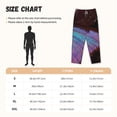 thumbnail image 2 of Salouo Wings Of A Butterfly Print Women's Pajama Pants Casual Loose Sweatpants PJs Flowy Pants Drawstring Palazzo for Women Wide Leg Pants Lounge Pajama -X-Large, 2 of 8
