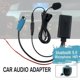 thumbnail image 2 of Adaptador de cable de audio HIFI con Bluetooth 5.0 para coche, micrófono, manos libres para CD Host, color negro, 2 of 5