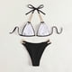 thumbnail image 4 of WILLBEST Traje de Baño con Curvas, Traje de Baño de Dos Piezas para Mujer, Bikini de Cintura Alta, conjunto de Bikini, 4 of 6