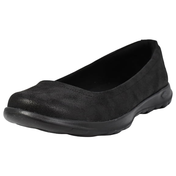 Skechers Go Walk Lite Gem Walking Shoes for Women with Memory Foam Insole Slip on Design Lightweight Flexible Outsole Casual Comfort Footwear