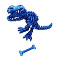 thumbnail image 4 of Dragón articulado impreso en 3D, articulaciones móviles, decoración del hogar, dragón de juguete Flexible realista, adorno de dragón para vacaciones, Azul, 4 of 8