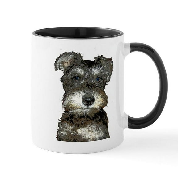 CafePress - Puppy Mug - 11 oz Ceramic Mug - Novelty Coffee Tea Cup